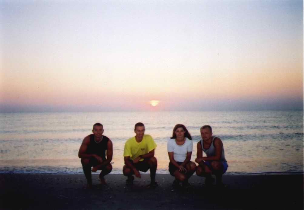 Italie 2002 - sun rise